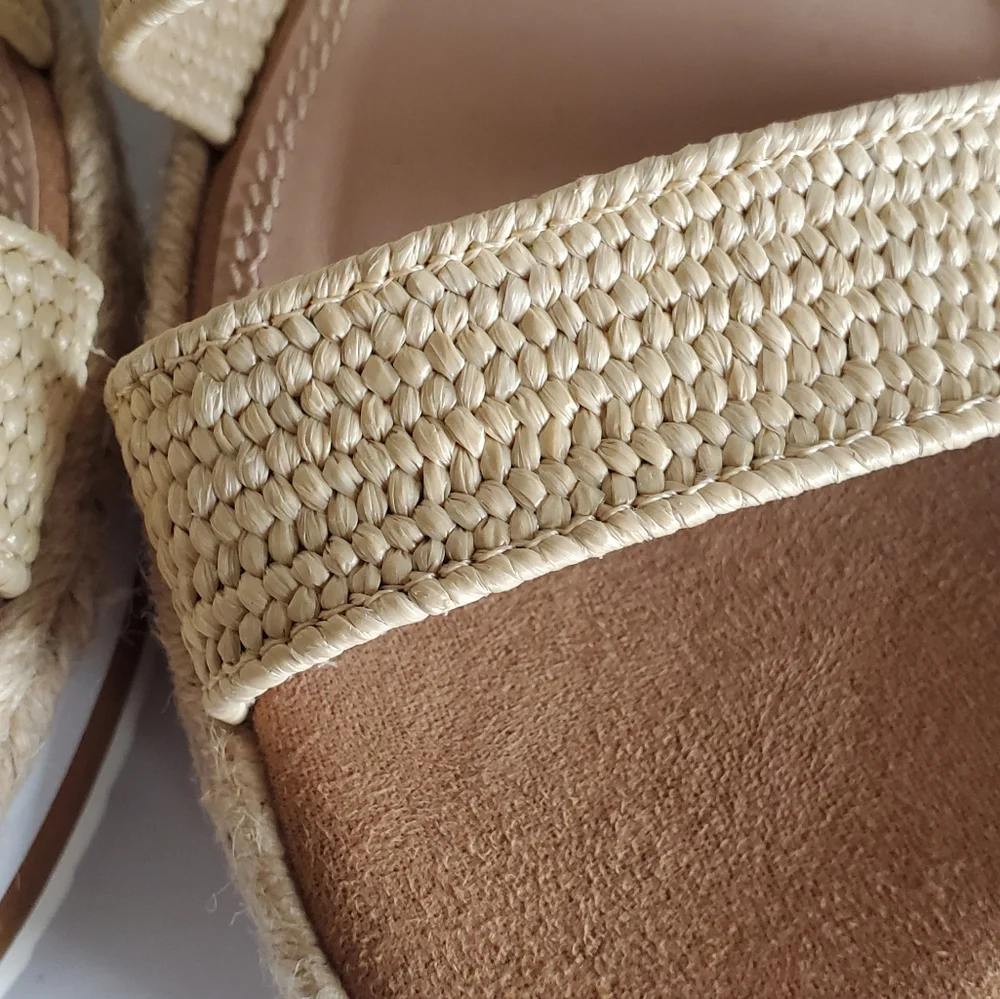 STEVEN New York LANCEY Jute Plataforma Sandals.‎